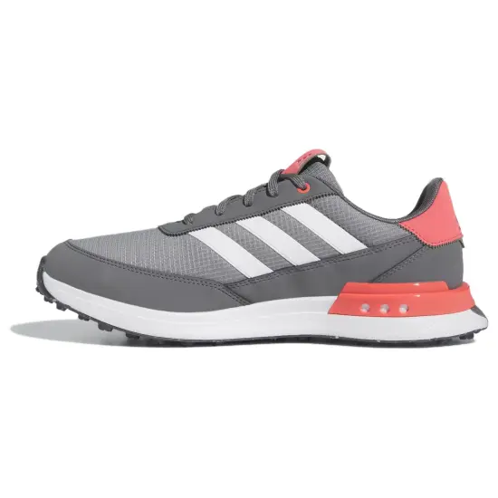 Adidas S2G Spikeless 24 Wide Golf Grey Cloud White Preloved Scarlet