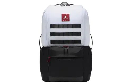 Jordan Polyester Backpack Unisex White