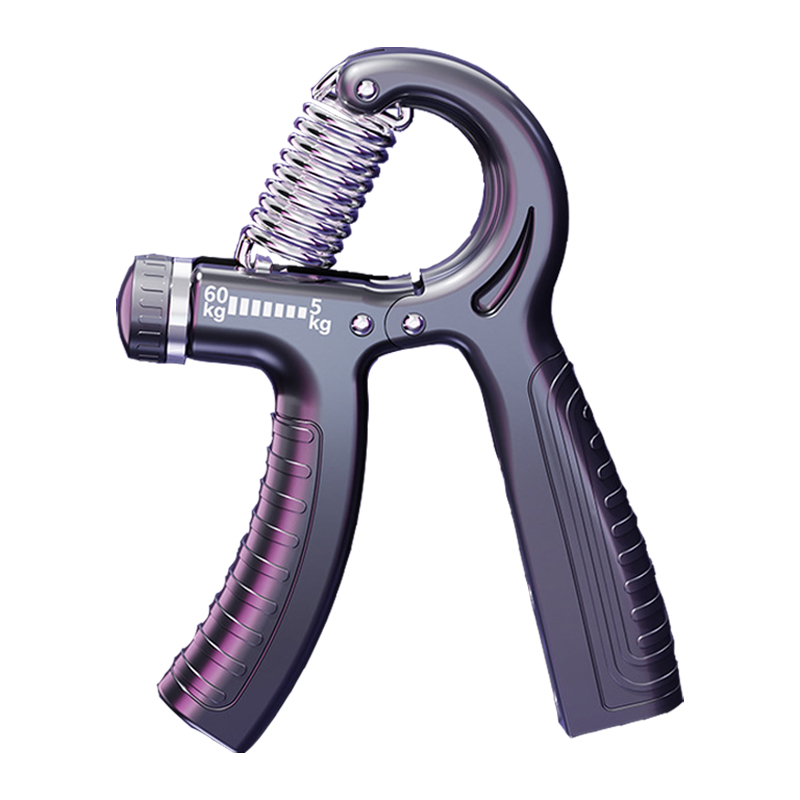 Ledomoda professional hand strength and arm muscle rehabilitation training finger strength counting adjustable R type gripper plastic for men and women