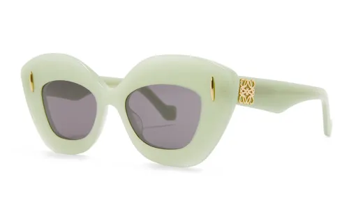 LOEWE Irregular Shape Sunglasses Women's Green