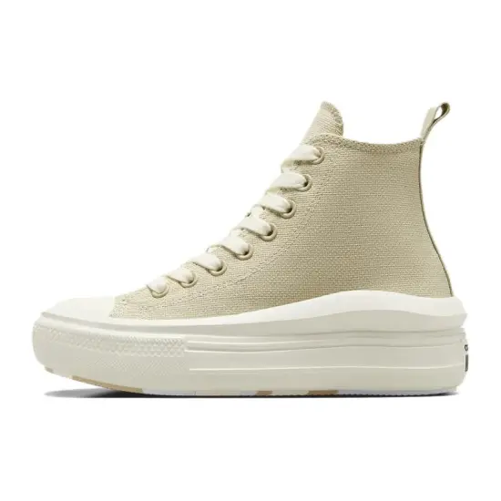 Converse All Star Move Canvas Shoes Women's High-Top Beige