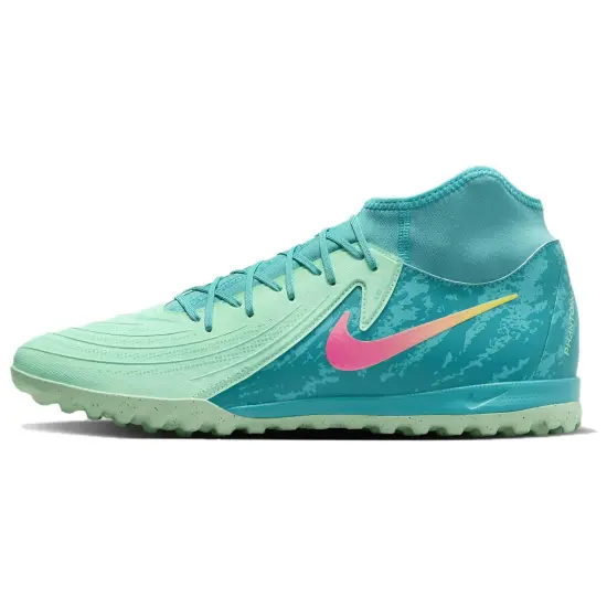 Nike Phantom Luna 2 IC/IN Cushioned Slip Resistant Abrasion Resistant Soccer Shoes Unisex Blue