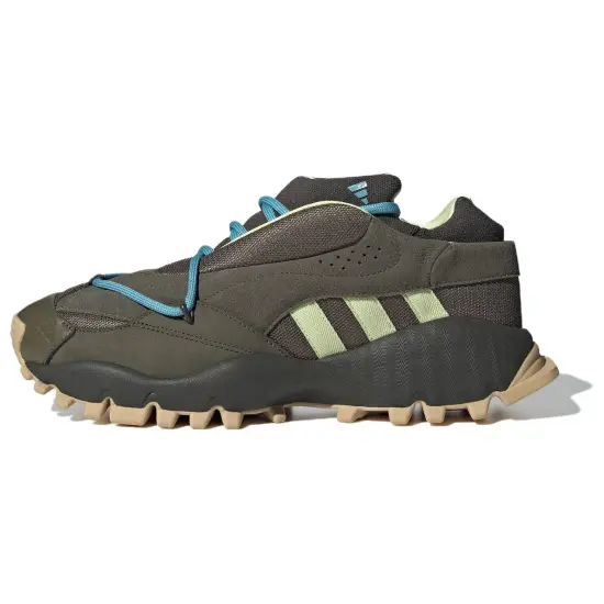 Adidas Seeulater SPW Running Shoes Unisex Low-Top Olive Green/Yellow Green