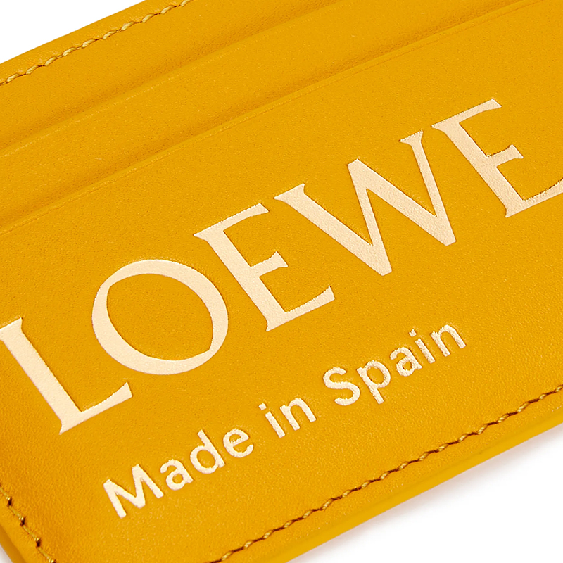 Женский картхолдер LOEWE (желтый) — фото 4