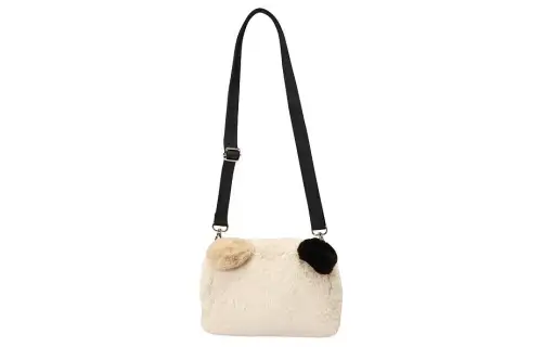 Skechers Fabric Shoulder Bag, Crossbody Bag Women's Hazelnut Apricot