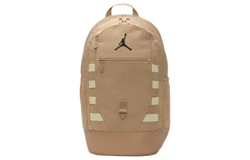 Jordan Polyester Backpack Unisex Medium Brown