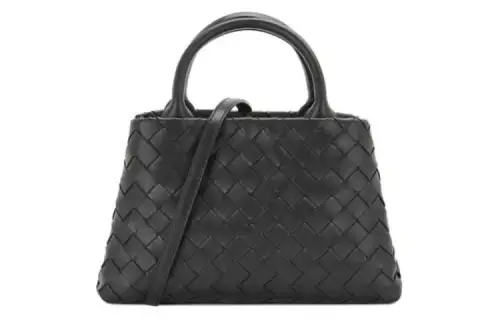Bottega Veneta Sheepskin Shoulder Bag, Crossbody Bag, Handbag Women's Black