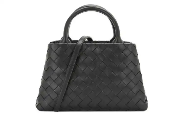Bottega Veneta Sheepskin Shoulder Bag, Crossbody Bag, Handbag Women's Black