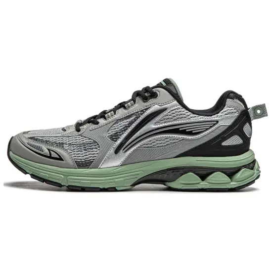 LINING Shake 2.0 Running Shoes Men Low-Top Gray Black