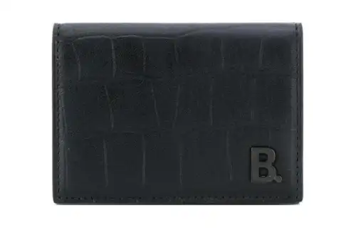 Balenciaga Lambskin Wallet Men's Black