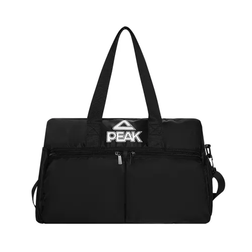 PEAK Polyester Luggage Bag, Backpack, Portable, One Shoulder, Travel Bag Large Unisex Black