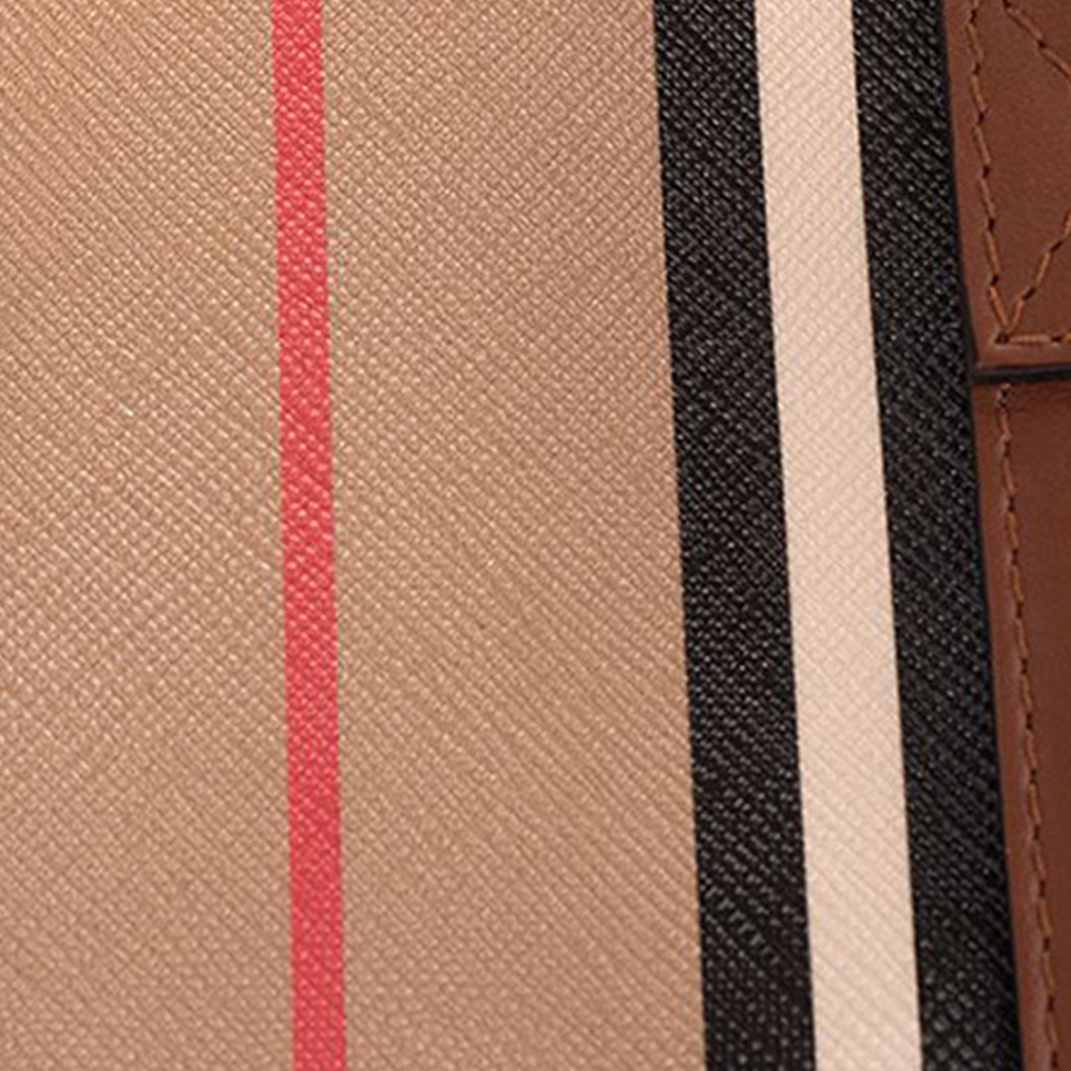 Женская сумка Burberry (коричневая) — фото 5
