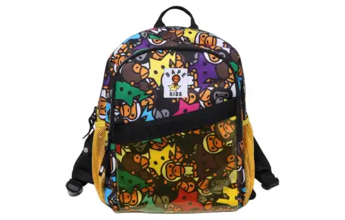 A BATHING APE Polyester Backpack Regular Unisex Multicolor