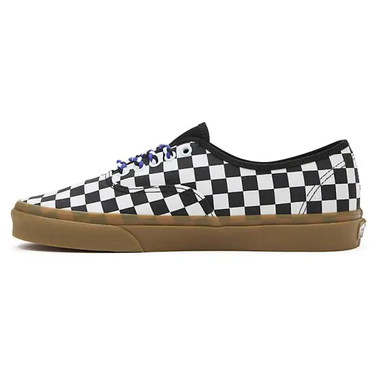 Authentic Vans 'Checkerboard Black White Gum'