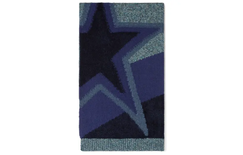 Loro Piana Knit Scarves Women's Blue