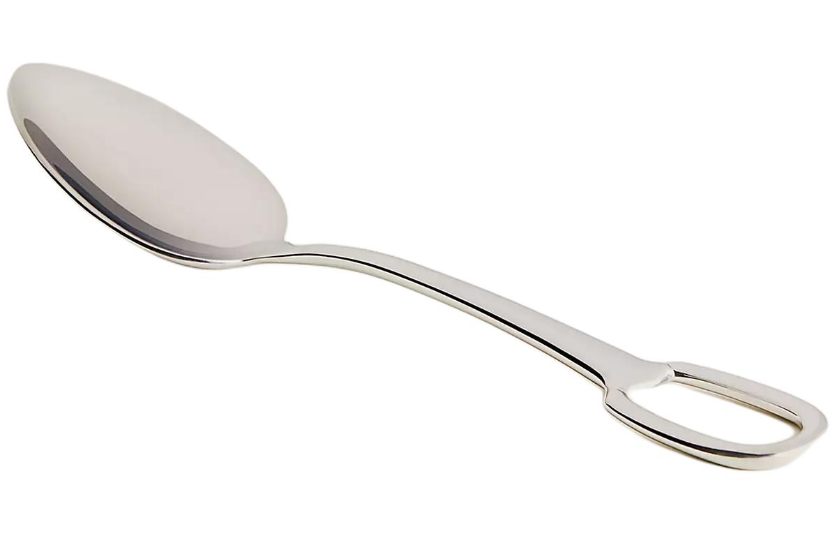 Аксессуар Hermes HERMES Attelage silver mocha spoon (серебристый)