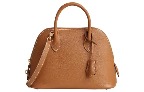 HERMES Bolide Evercolor Calfskin Bowling Bag, Handbag, Shoulder Bag, Crossbody Bag Women's Brown