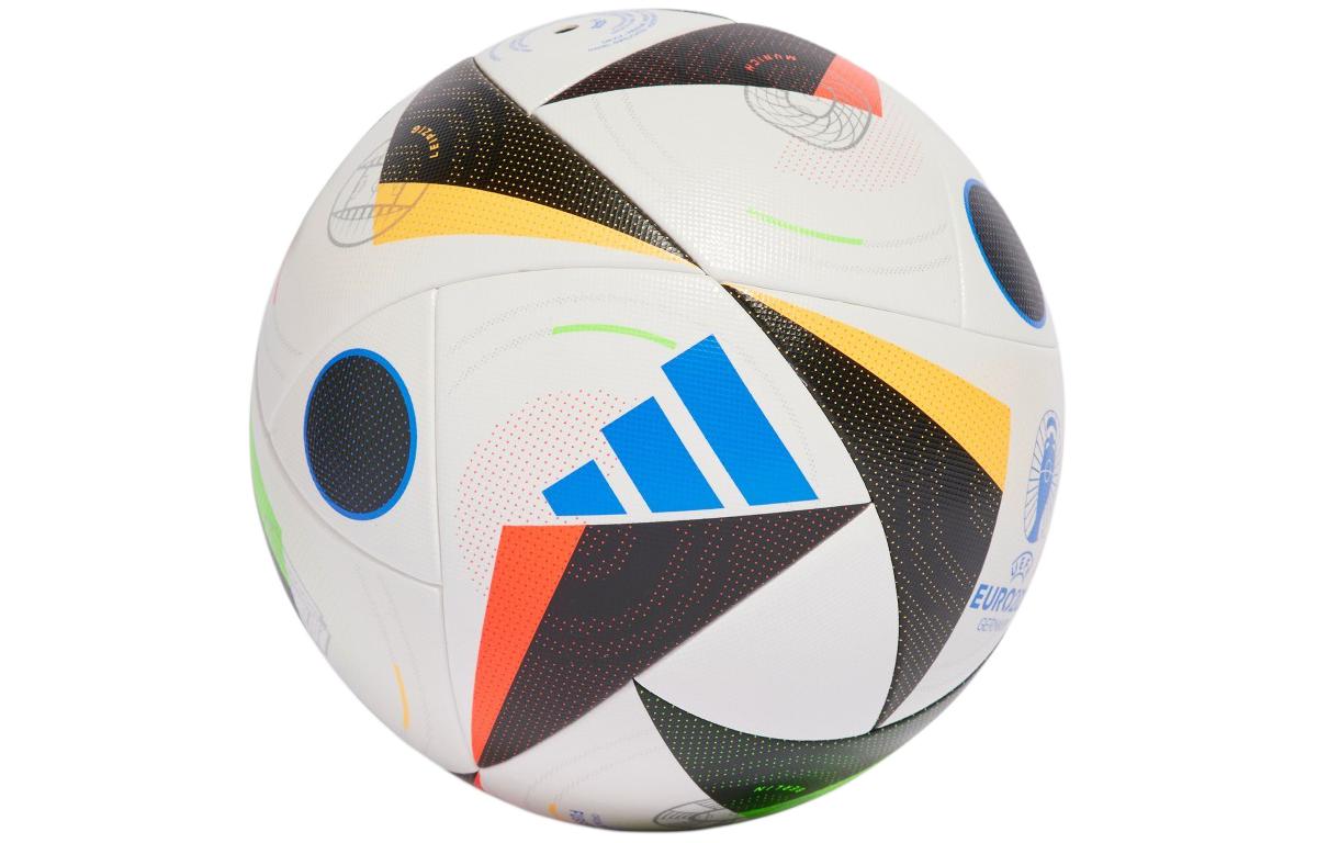 Adidas Size 5 Soccer Ball Unisex White/Black/Honor Blue