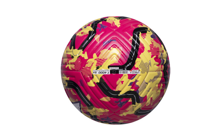 Li Ning Size 5 Soccer Ball TPU Seamless Thermal bonding Unisex Pink Yellow