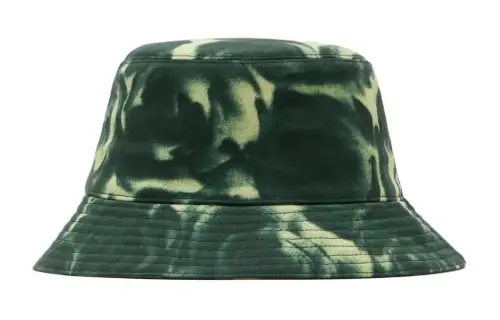 Burberry Floral Pattern Wax Bucket Hat