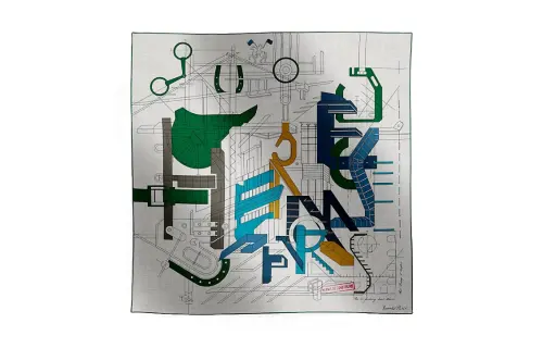 HERMES Scarves Men's Multicolor