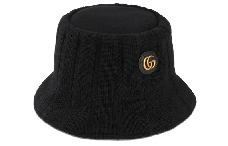 GUCCI Double G Wool Bucket Hat