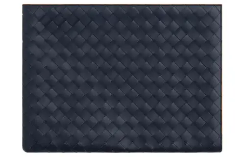 Bottega Veneta Calfskin Clutch Men's Space & Melon