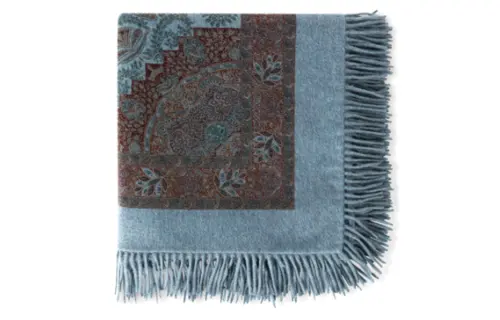 Loro Piana Knit Scarves Women's Blue