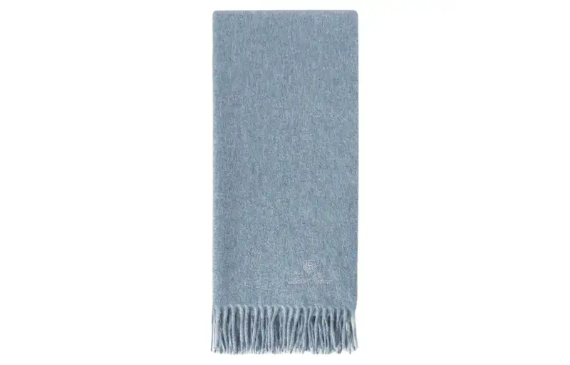 Loro Piana Knit Scarves Women's Gray