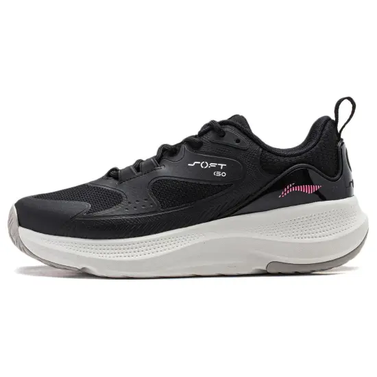 LINING Soft Series Casual Shoes Women's Low-Top Black