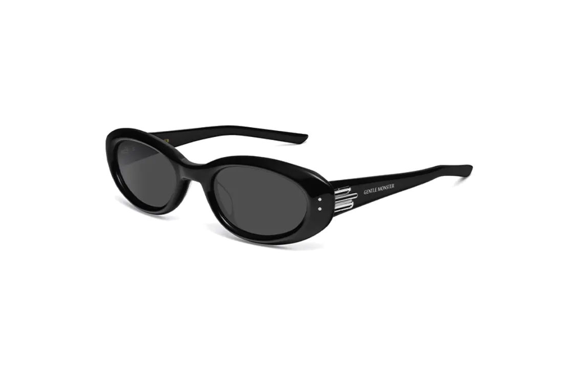 GENTLE MONSTER Blanc 01 Oval-frame Sunglasses
