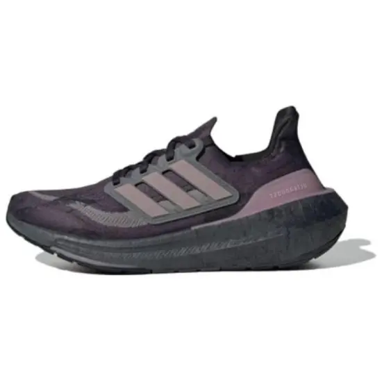 Adidas Ultra Boost Light Aurora Black Preloved Fig Grey Women's