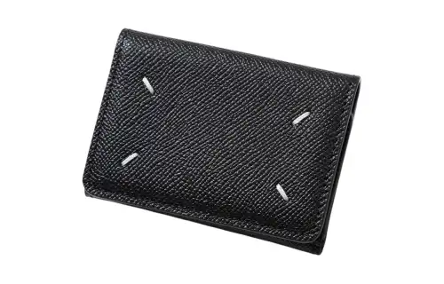 Maison Margiela Leather Wallet Men's Black
