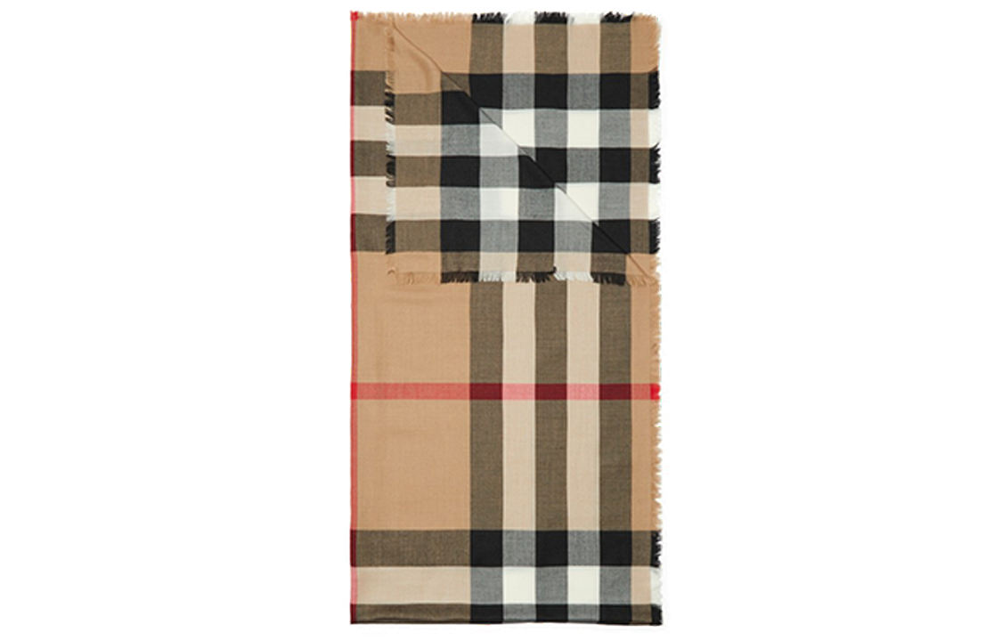 Burberry House Check cashmere scarf
