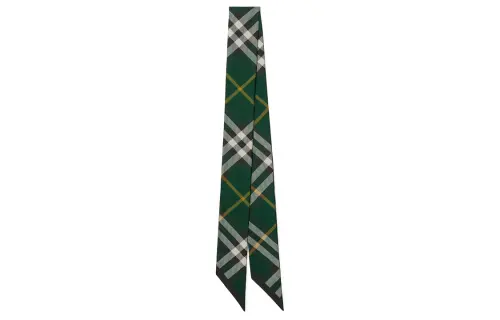 Burberry Silk Scarves Unisex Ivy