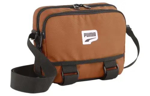 PUMA Polyester Shoulder Bag, Crossbody Bag Regular Unisex Brown