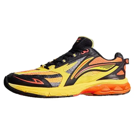 LINING Shake 2.0 Running Shoes Men Low-Top Yellow Orange