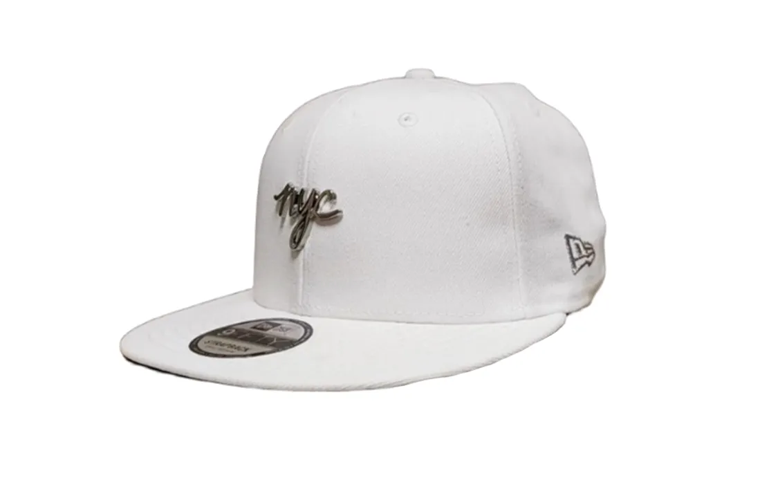 New Era Cotton Baseball Caps Unisex White
