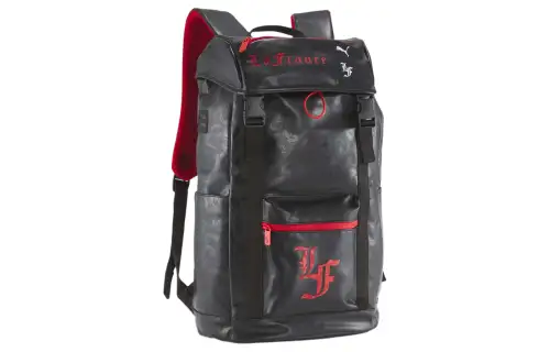 PUMA LAMELO BALL LaFranc Collaboration Leather Backpack Regular Women's Black