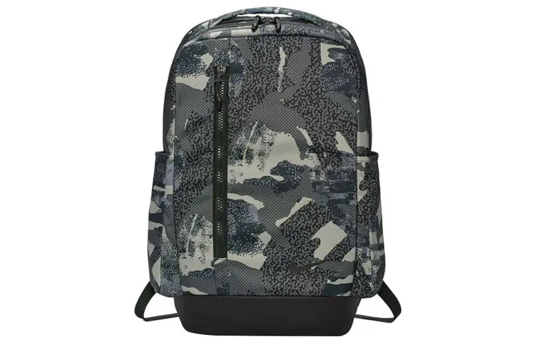 Nike Polyester Backpack Unisex Army Green Camouflage