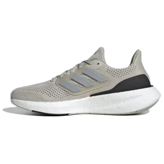 Adidas Pureboost 23 Putty Grey Silver Metallic Core Black