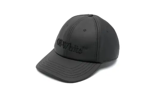 OFF-WHITE Logo-embroidered Coated Baseball Cap
