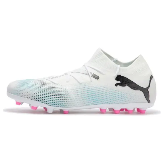 PUMA Future 7 Match Mg Cleats 'White Blue Pink'