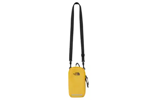 THE NORTH FACE 0.4L Shoulder Bag, Crossbody Bag, Outdoor Bag Nylon Gold & Yellow Unisex