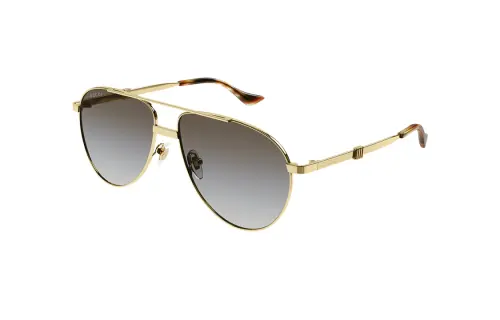 GUCCI Pilot Frame Sunglasses