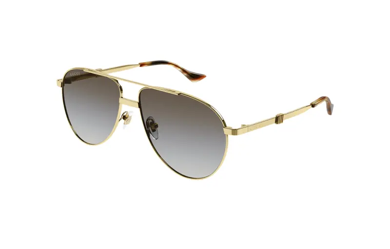 GUCCI Pilot Frame Sunglasses