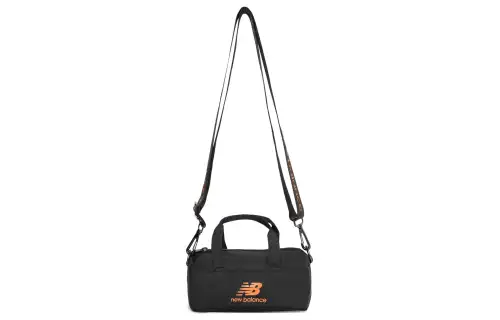 New Balance Fabric Shoulder Bag, Crossbody Bag Unisex Black