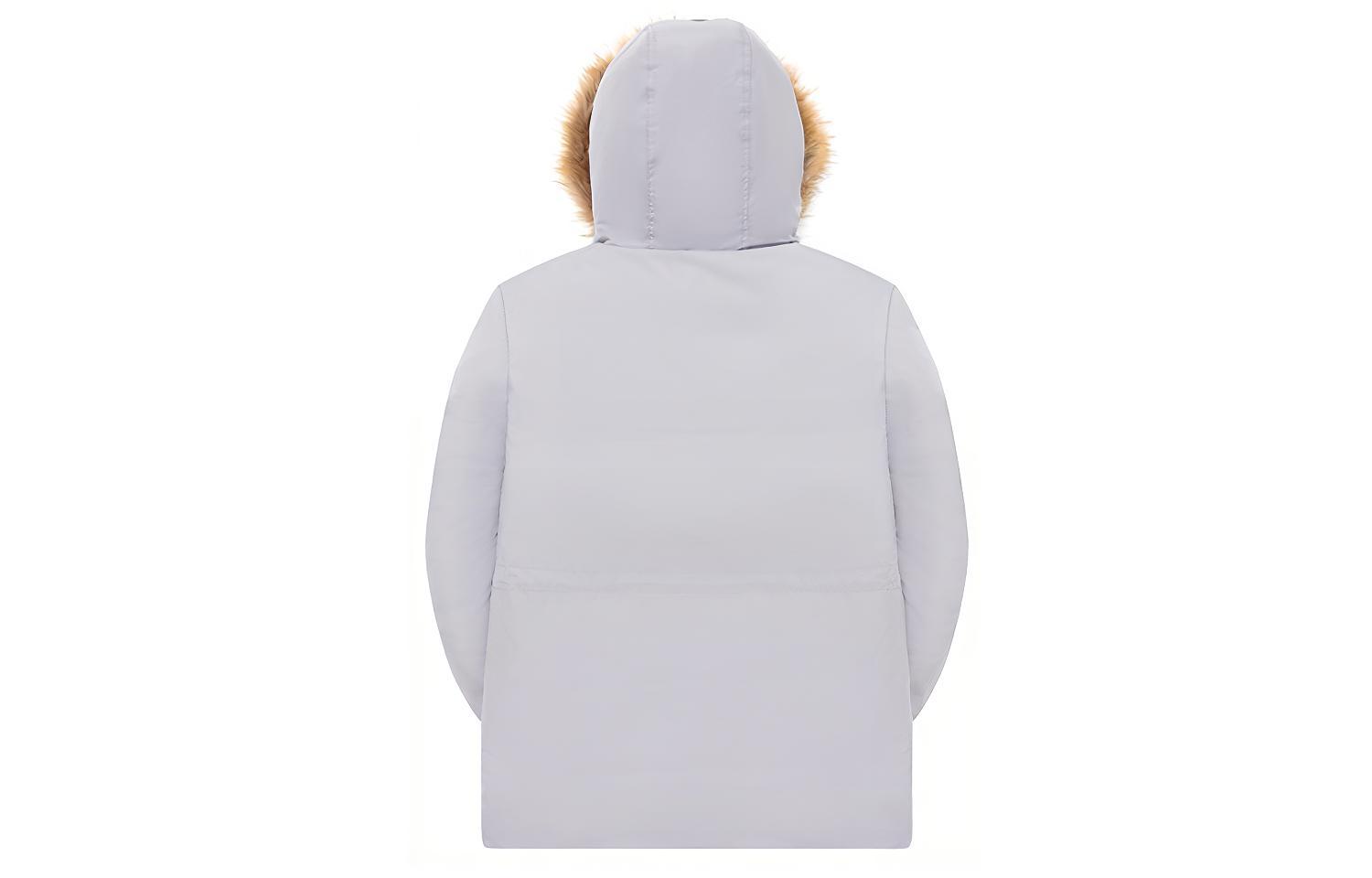 Мужская куртка New Balance Down Jacket (серая) — фото 4