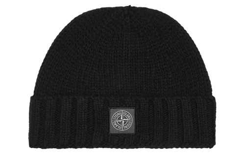 STONE ISLAND Beanies Unisex Black