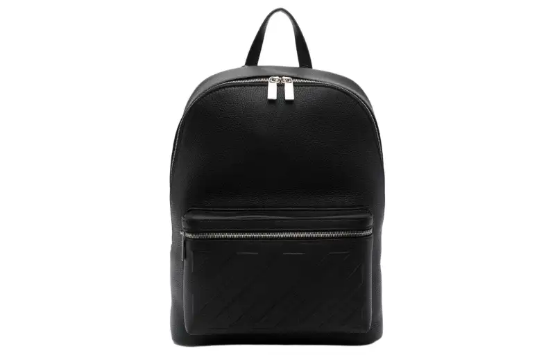 OFF-WHITE Diag Leather Backpack